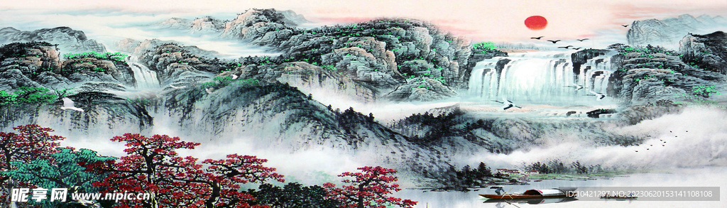山水画