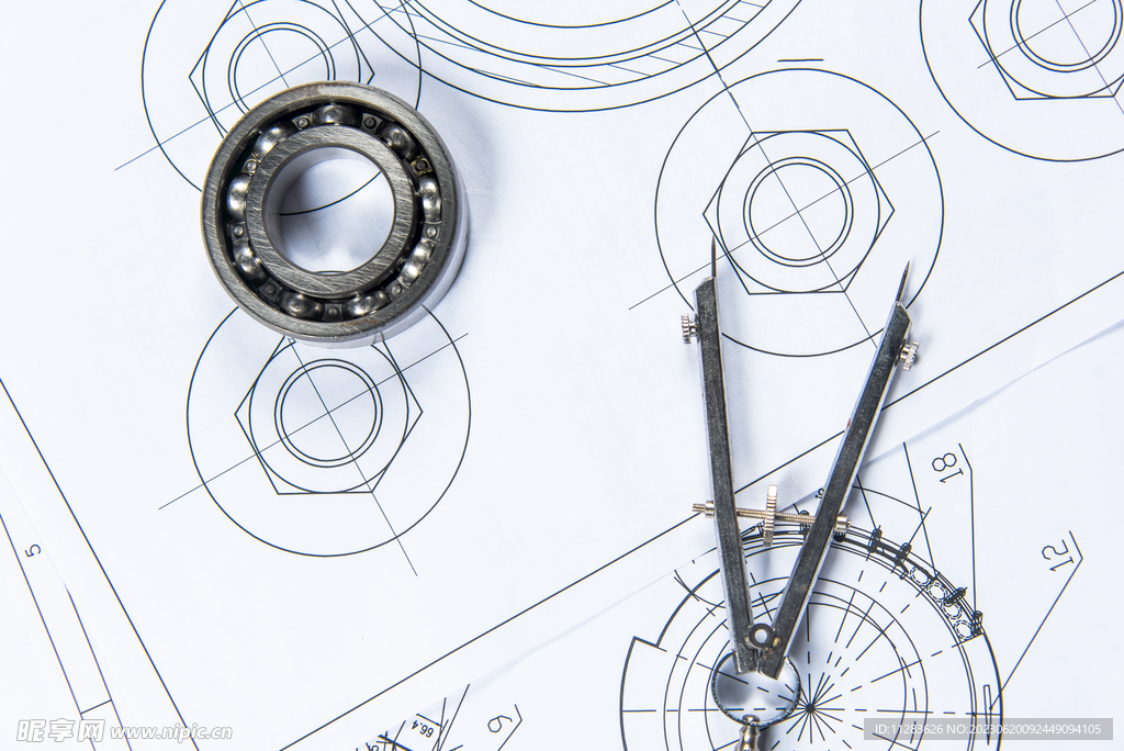 机械轴承图纸