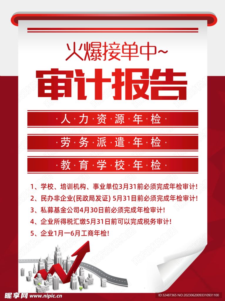 通知 警告  海报 