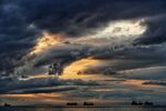 海上晚霞