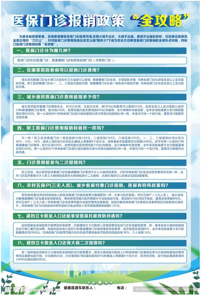 医保门诊报销政策全攻略