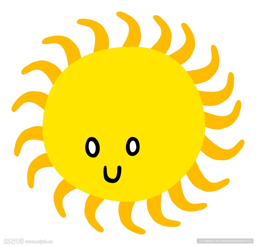 卡通太阳