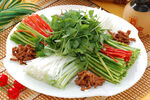 肉丝老虎菜