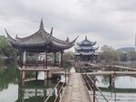临海东湖楼阁 