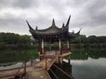 临海东湖楼阁 