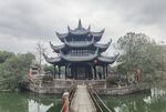 临海东湖楼阁 