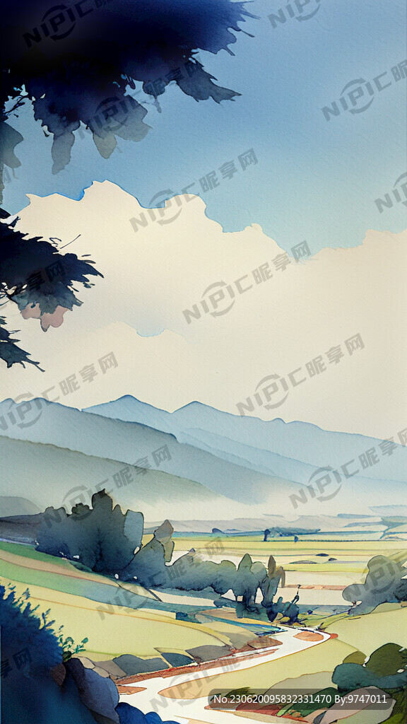夏至广阔的视野唯美
