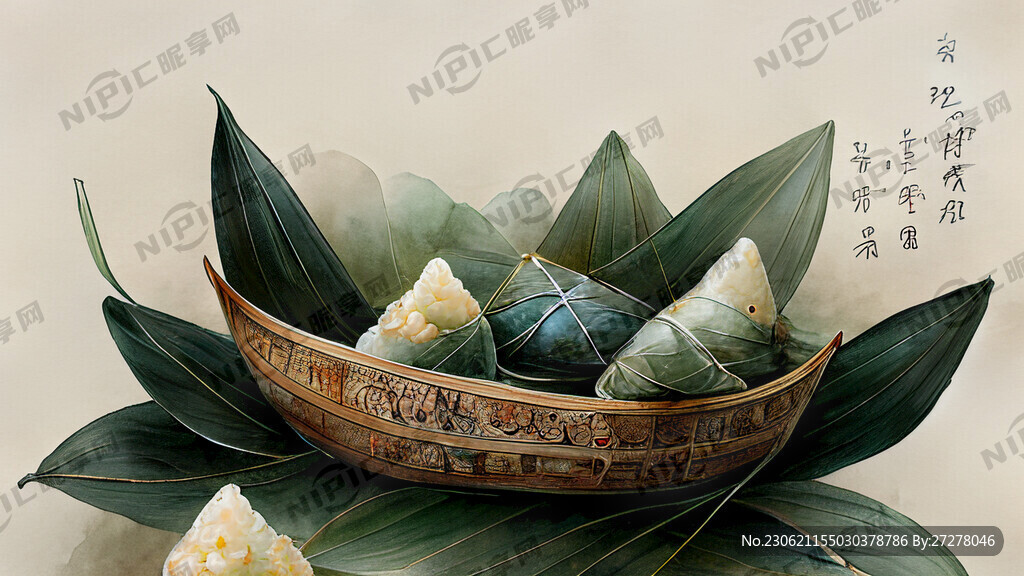 端午节粽子龙舟放假通知