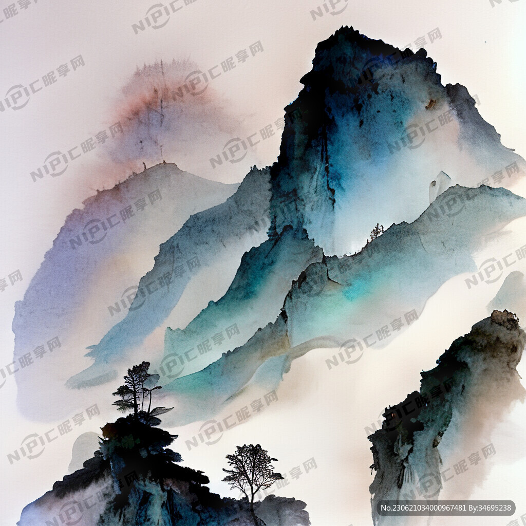 AI创作图中国风 现代画 潮品 高雅 高清nipic.com-昵图网