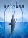 保护海洋生物公益海报