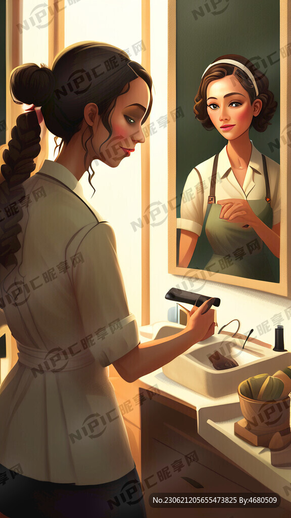 给我绘一副美容院的端午节海报