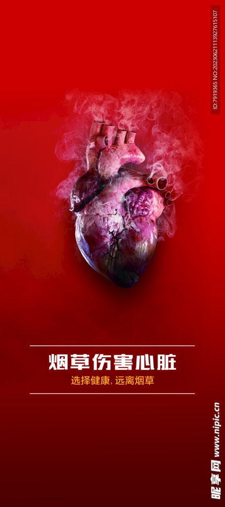 烟草伤害心脏 吸烟有害健康