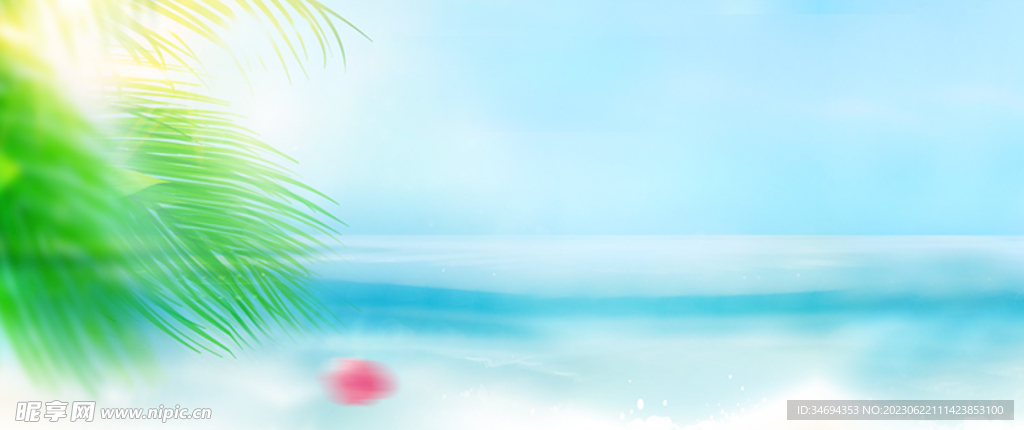 夏日海滩
