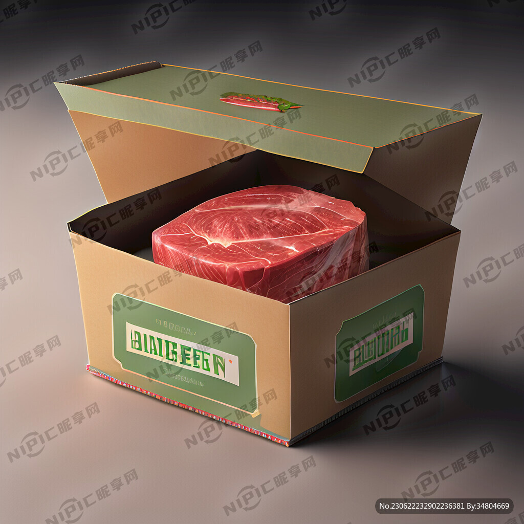 预制菜牛肉包装盒