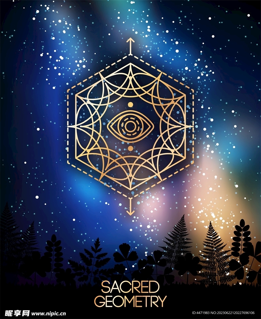 神秘星空背景