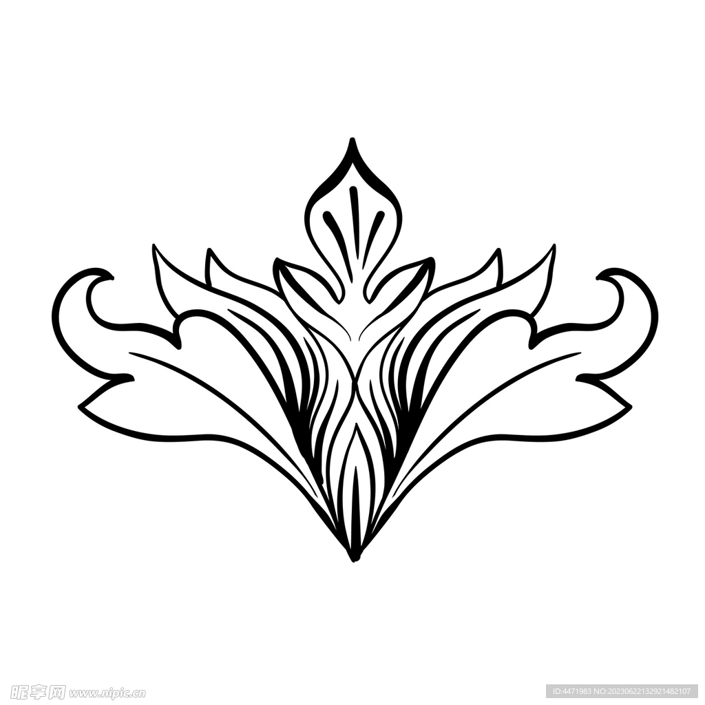 欧式花纹 