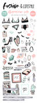 线描时尚用品  