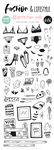  线描时尚用品 