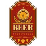 啤酒瓶标签 