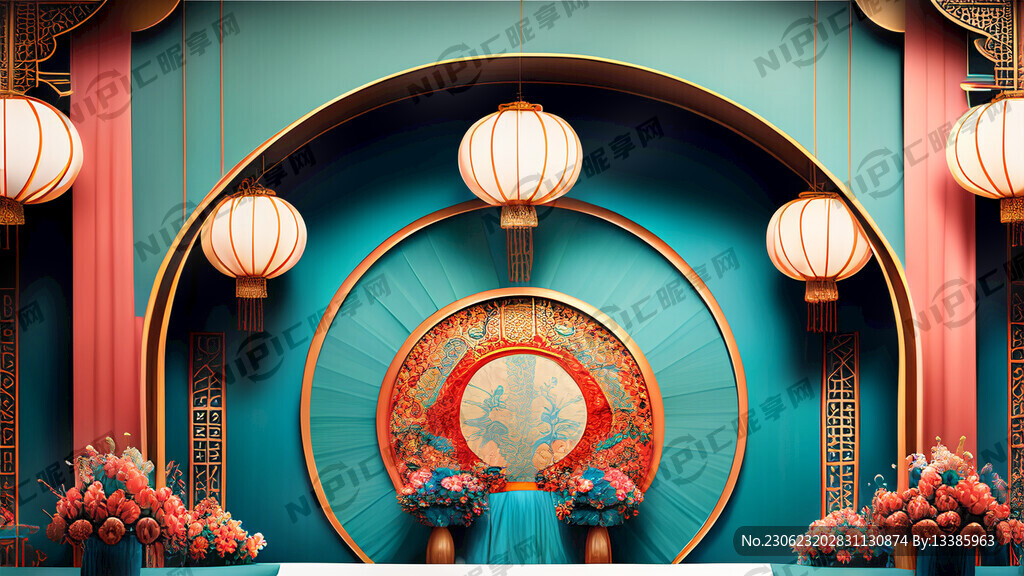 景福宫婚礼舞台