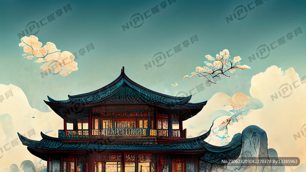 景福宫建筑舞台