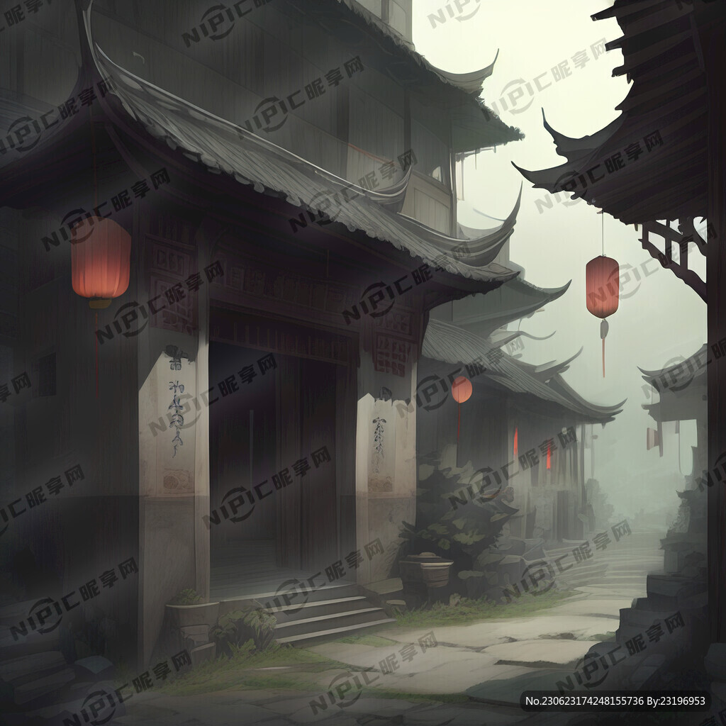 中式 成亲 老宅 阴森