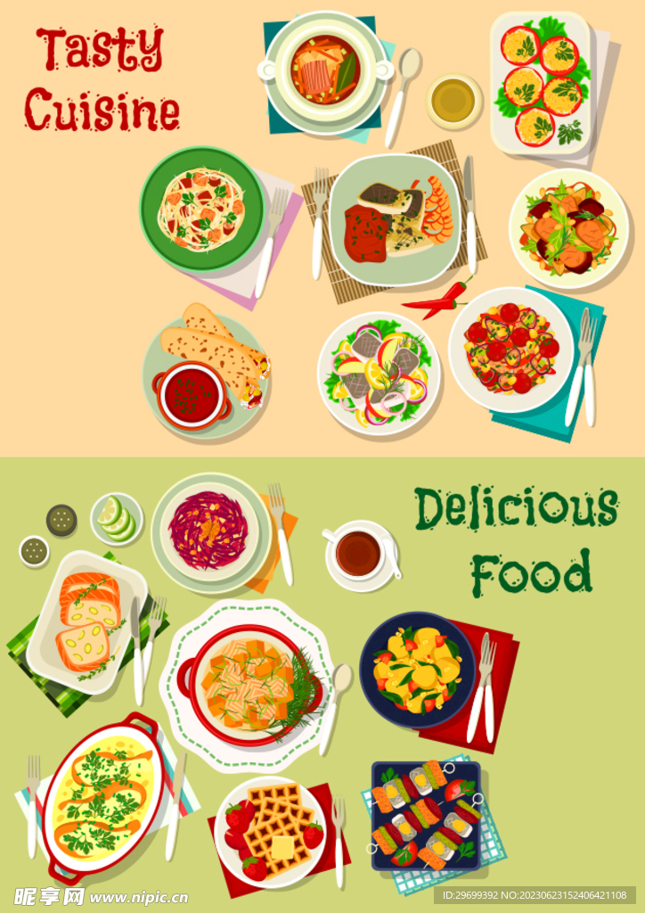 美食海报