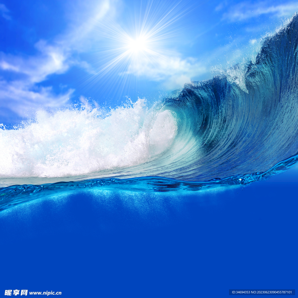 海浪后期合成 
