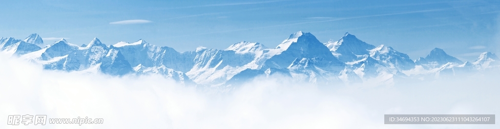 雪山美景 