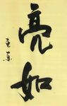 《亮如》杨克东书法 鸿鹄