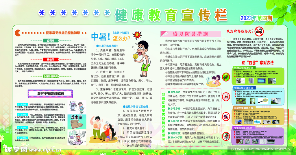 健康教育宣传栏