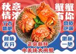 大闸蟹海报
