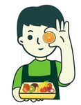 水果小男孩logo