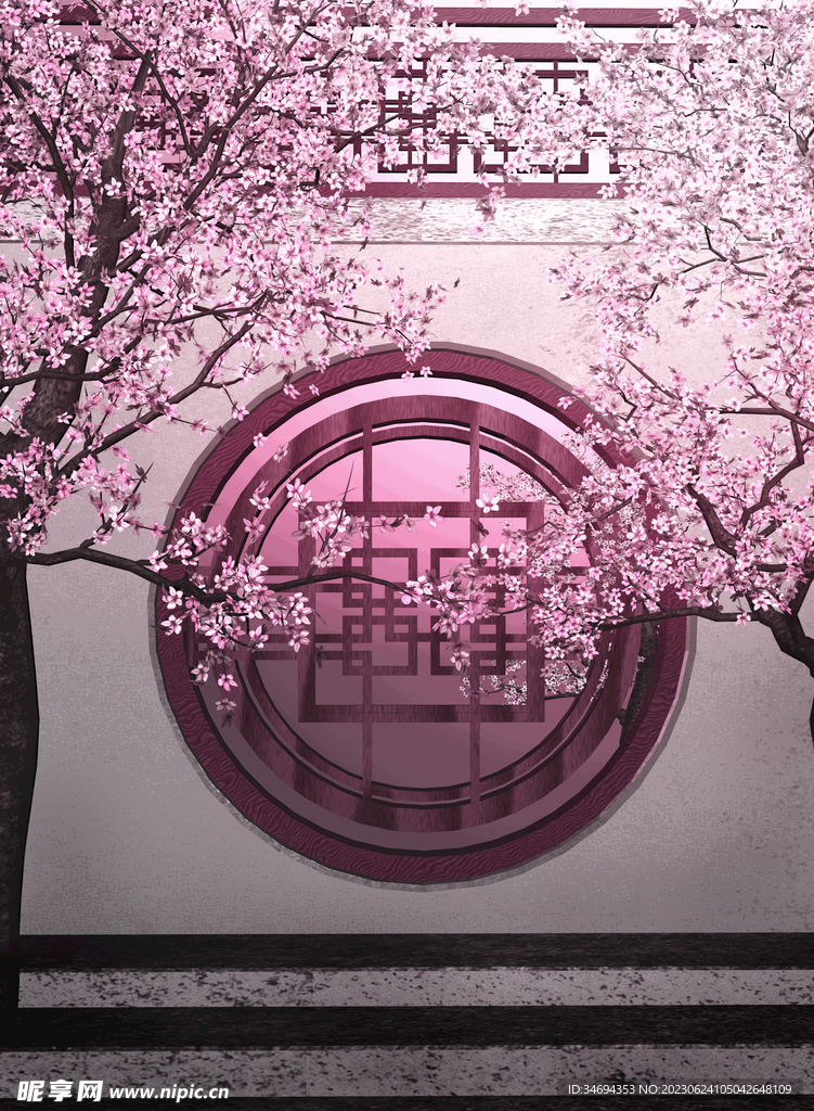 哥特式庭院唯美