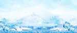 冰块背景