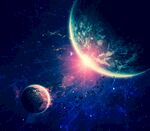 地球星空