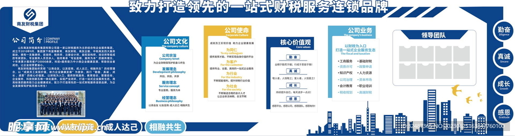 企业宣传文化墙