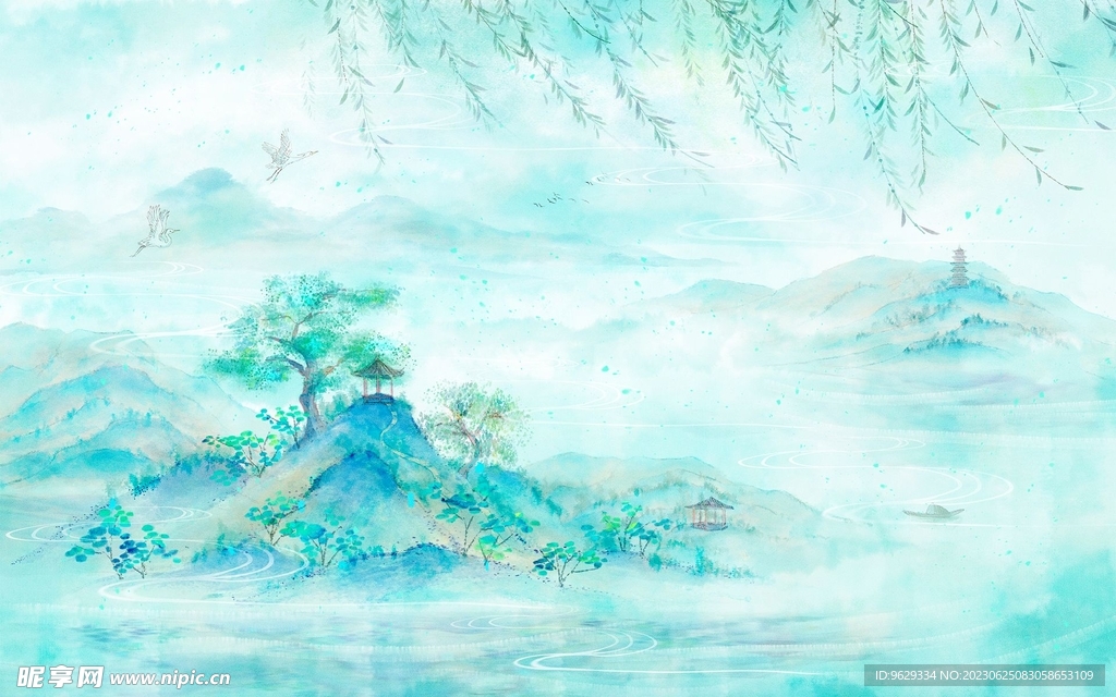 山水画