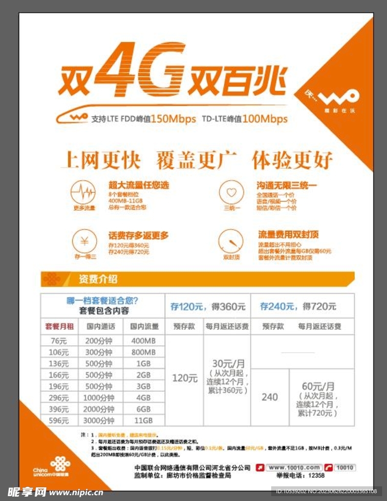 联通4G