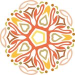 原创印花剪花古典图案图形元素