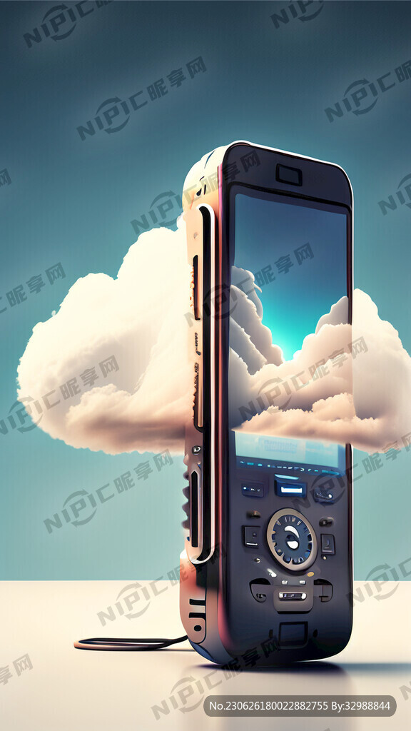 电信云宽带 手机宣传画