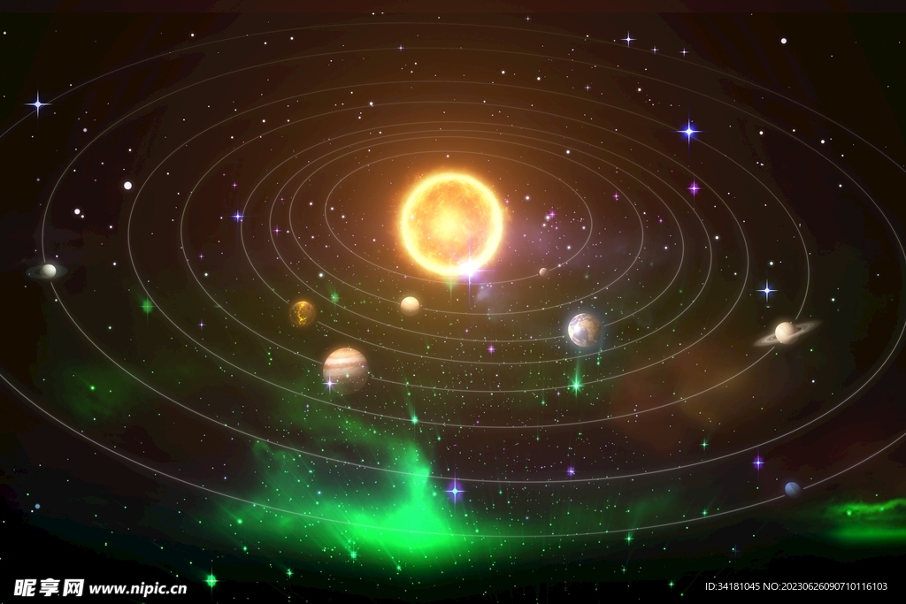 星球光效