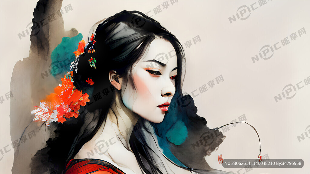 美女