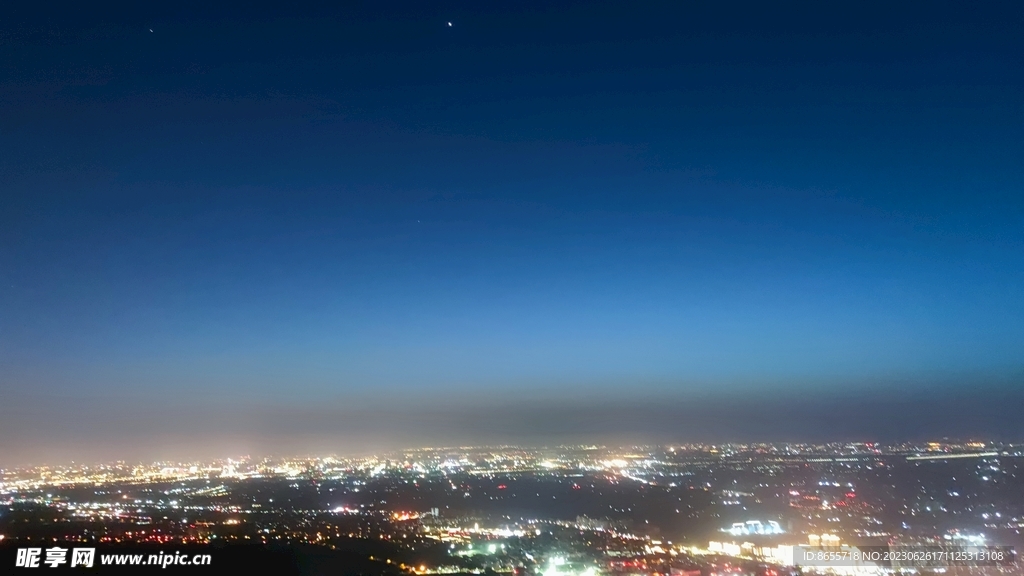 临潼夜景