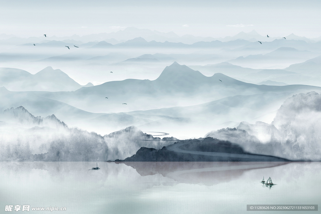 水墨画背景