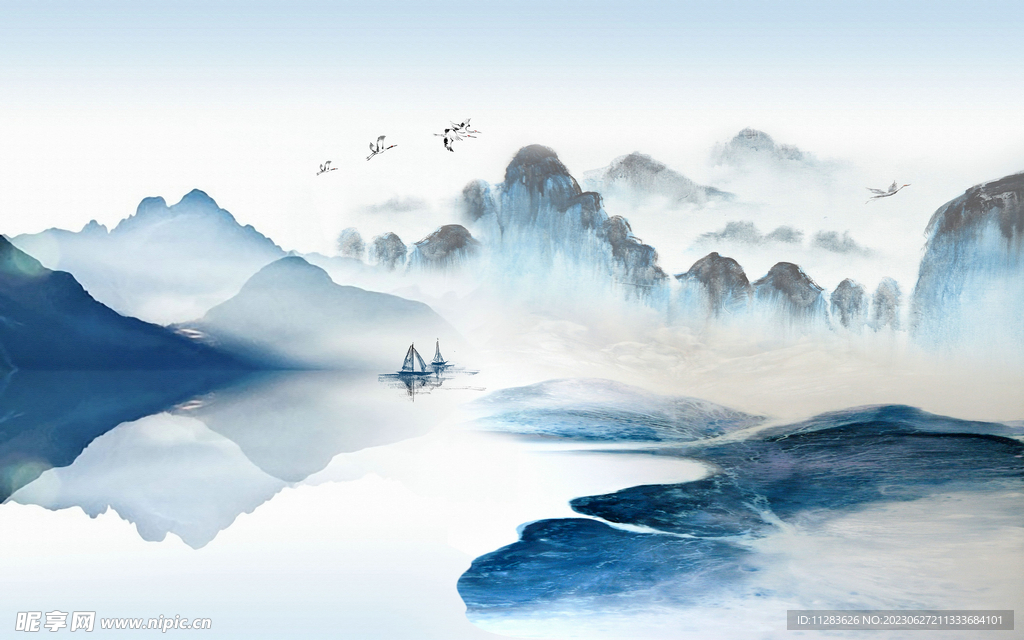 水墨画背景
