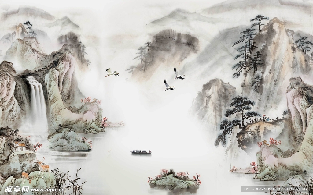 水墨画背景