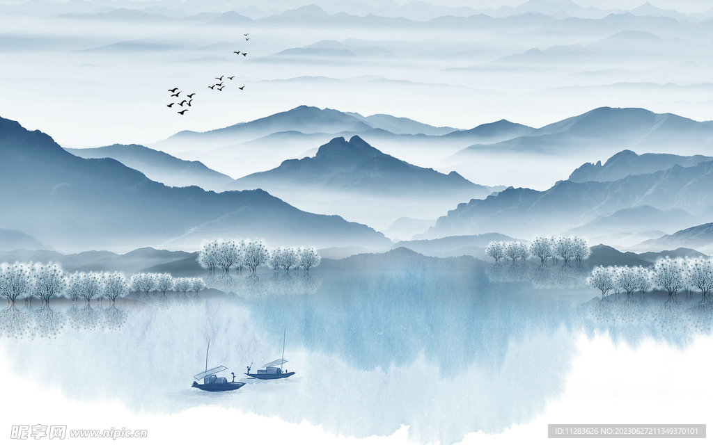 水墨画背景