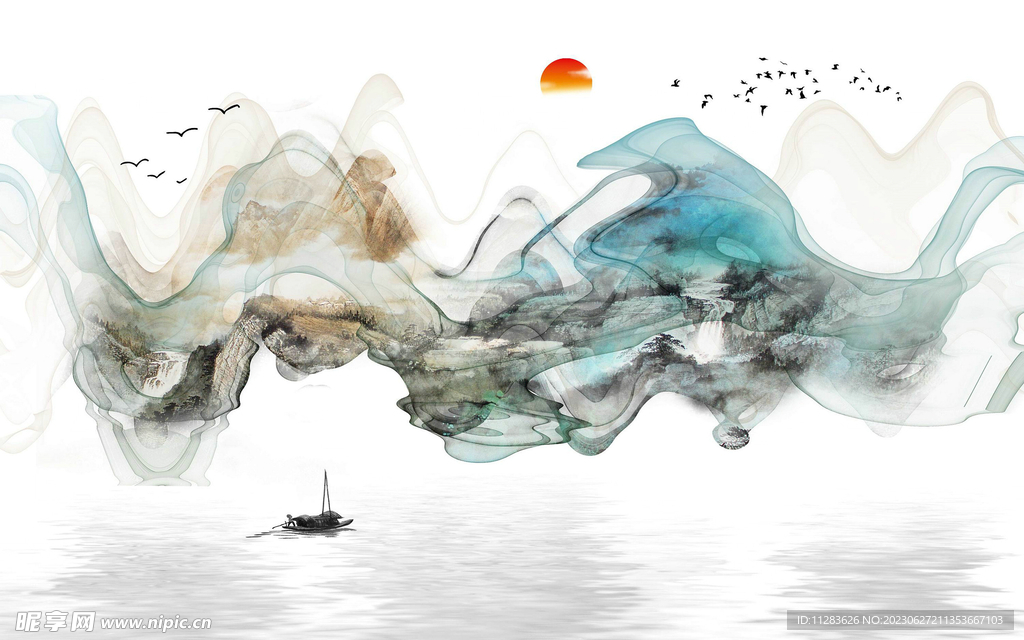 水墨画背景