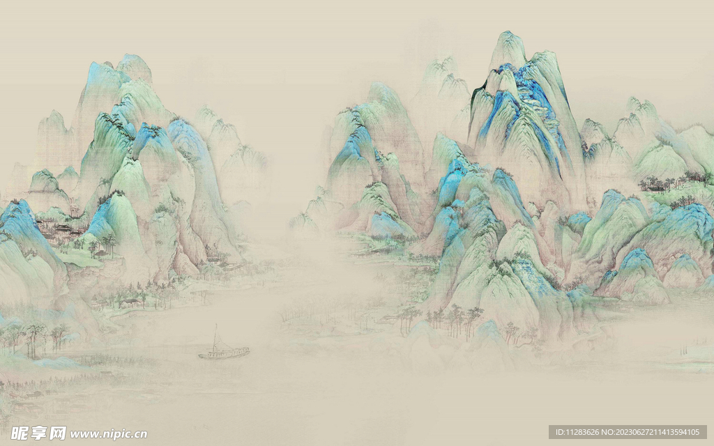 水墨画背景